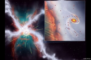 分子雲フィラメントが超新星爆発から太陽系を守った？　国立天文台が発表