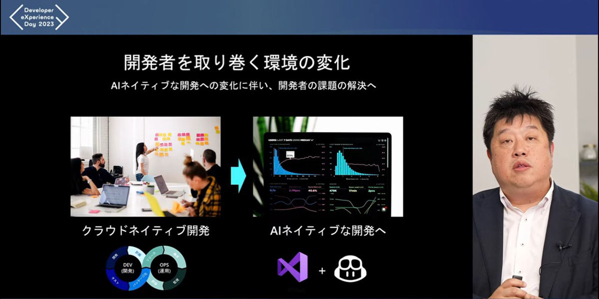 AIネイティブな開発環境が期待できるという