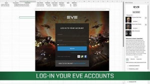 MicrosoftとCCP Games、EVE Online用の新しいExcelアドイン発表