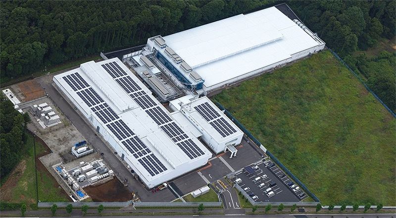 白井DCCの俯瞰図（2期棟は右手奥の建物