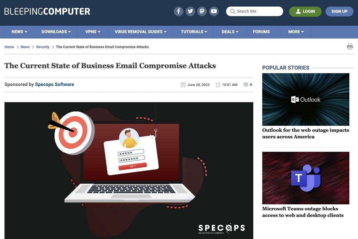 The Current State of Business Email Compromise Attacks