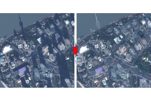 Ridge-i、衛星画像における高層建造物の影などを取り除く「影除去技術」を開発