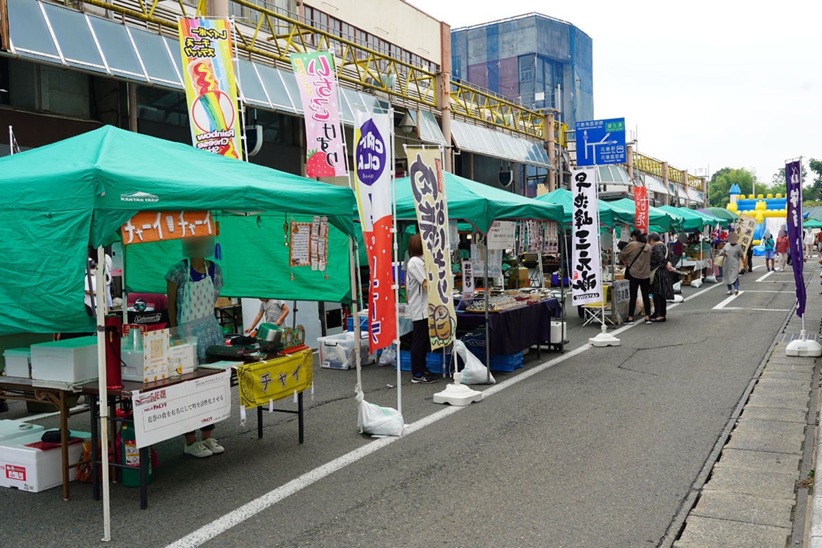 7月初旬の週末、花巻市の上町・吹張町ではJCI花巻が主催するイベント「Stand up 花巻」が開催された。