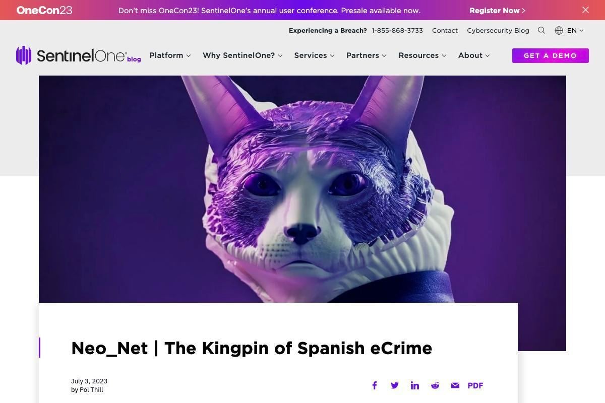 Neo_Net｜The Kingpin of Spanish eCrime - SentinelOne