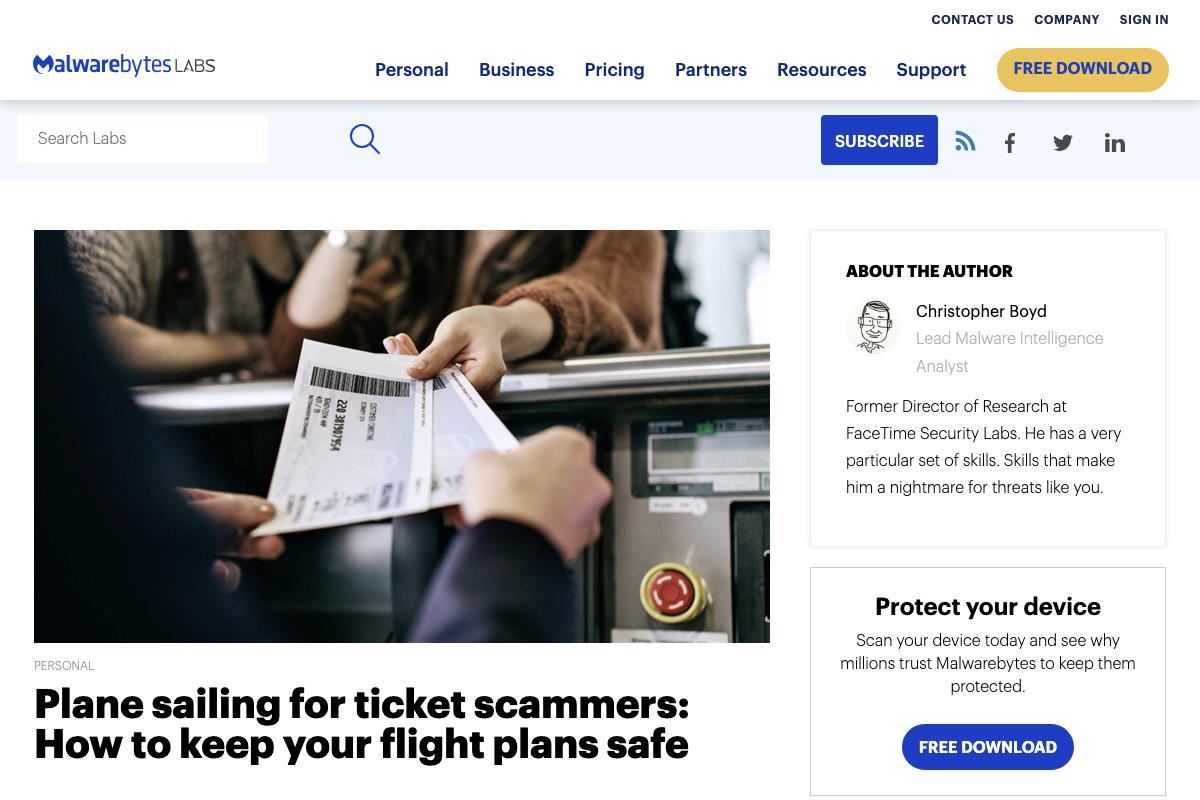 Plane sailing for ticket scammers: how to keep your flight plans safe