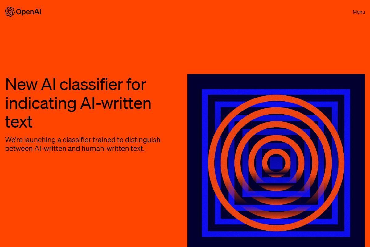 New AI classifier for indicating AI-written text