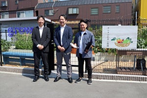 NTT東ら、タニタ本社でICTを活用して都市型の農場を展開するための実証実験