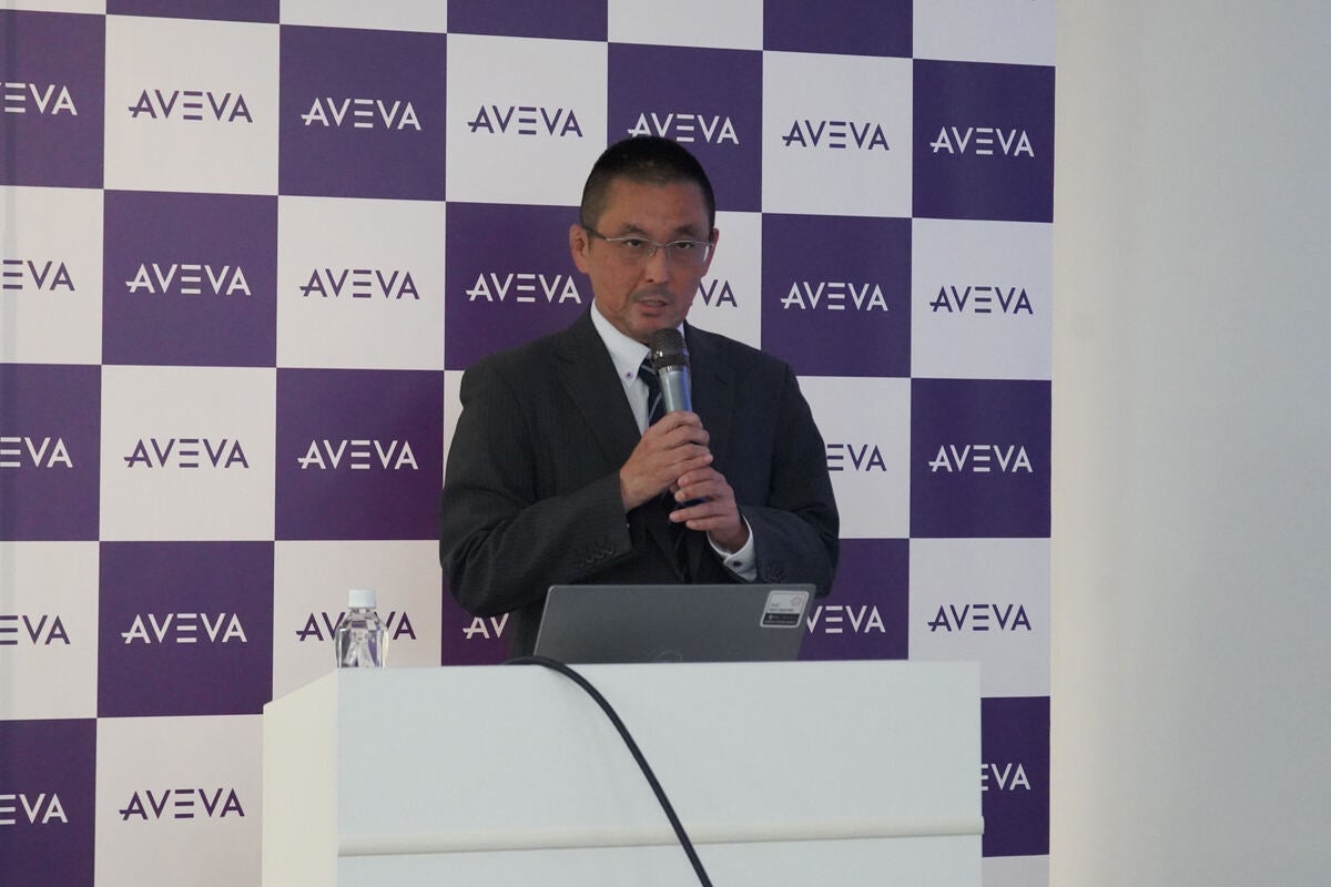 AVEVA ソリューション営業本部 クラウドソリューション営業部長の村林智氏