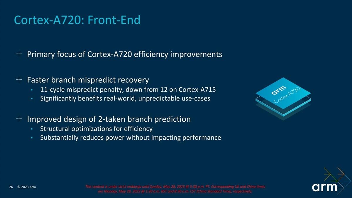 この分岐予測周りはCortex-X4と共通な気がする