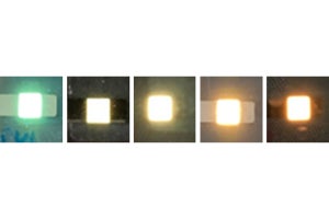 近大など、白金錯体1種によるマルチカラー有機円偏光発光ダイオードを開発