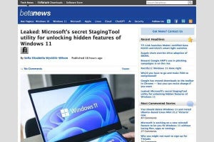Windows 11の新機能を解除するツール、誤って公開か