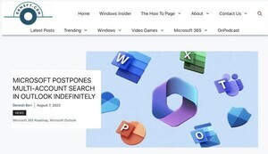 Microsoft、Outlookに対するマルチアカウント検索機能の追加を無期限に延期