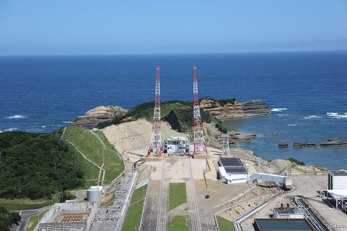 JAXA 種子島宇宙センターの大型ロケット発射場 第1射点