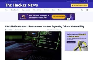 攻撃者が「Citrix NetScaler」を標的、手口が巧妙になっており要注意