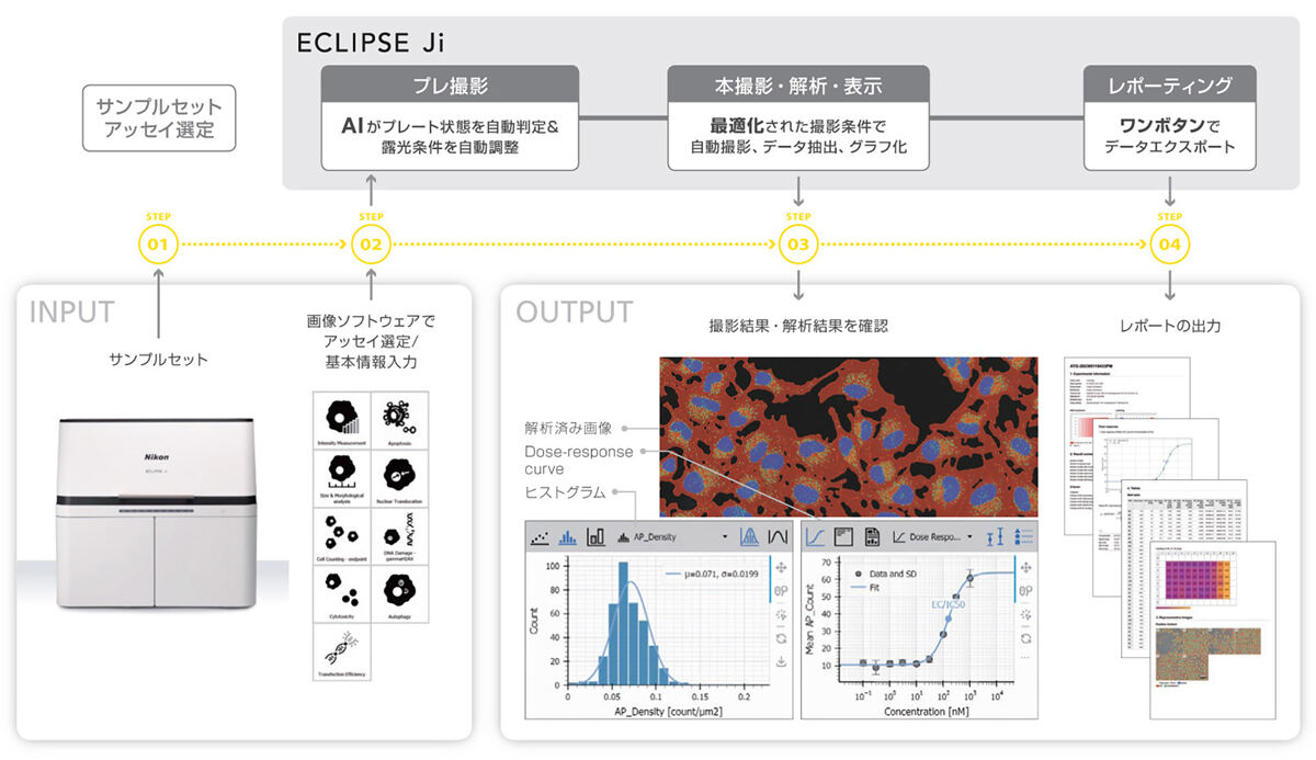 ECLIPSE Jiによるワークフローのイメージ