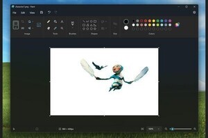 Windows 11のペイントアプリに背景削除機能導入