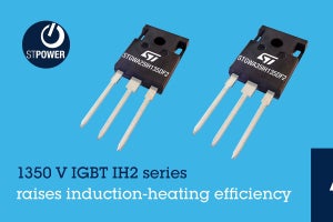 ST、産業機器/IH調理器などに向けた高効率な1350V耐圧 IGBTを発表
