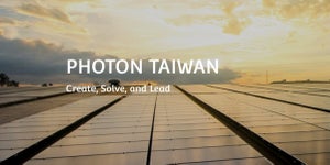 Photonなどが120MW太陽光発電所を台湾で建設へ、半導体会社に電力を供給
