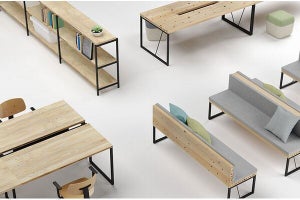 内田洋行×良品企画、国産木材の全国普及に向け協業 - 廃棄木材用いた商品発売