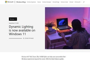 Windows 11、新機能「動的ライティング」を公開
