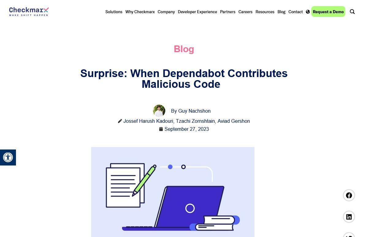 Surprise: When Dependabot Contributes Malicious Code