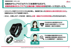 組織のストレス状態を分析して健康経営を支援する新サービス - NTTPC