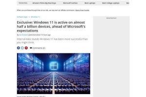 Windows 11、Microsoftの予想を上回る普及