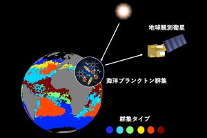 プランクトンを宇宙から観測 - 京大が衛星データを用いる予測モデルを開発