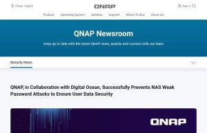 QNAP、NASへの攻撃を確認し攻撃元サーバを停止させる