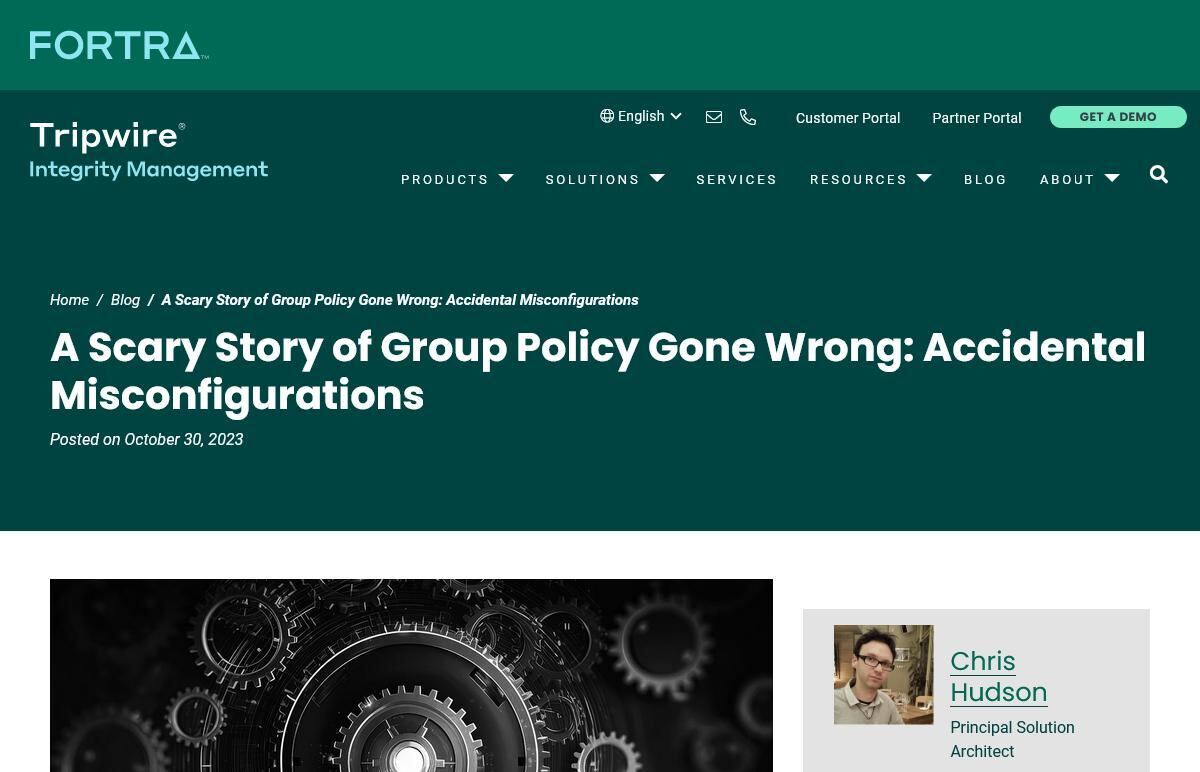 A Scary Story of Group Policy Gone Wrong: Accidental Misconfigurations｜Tripwire