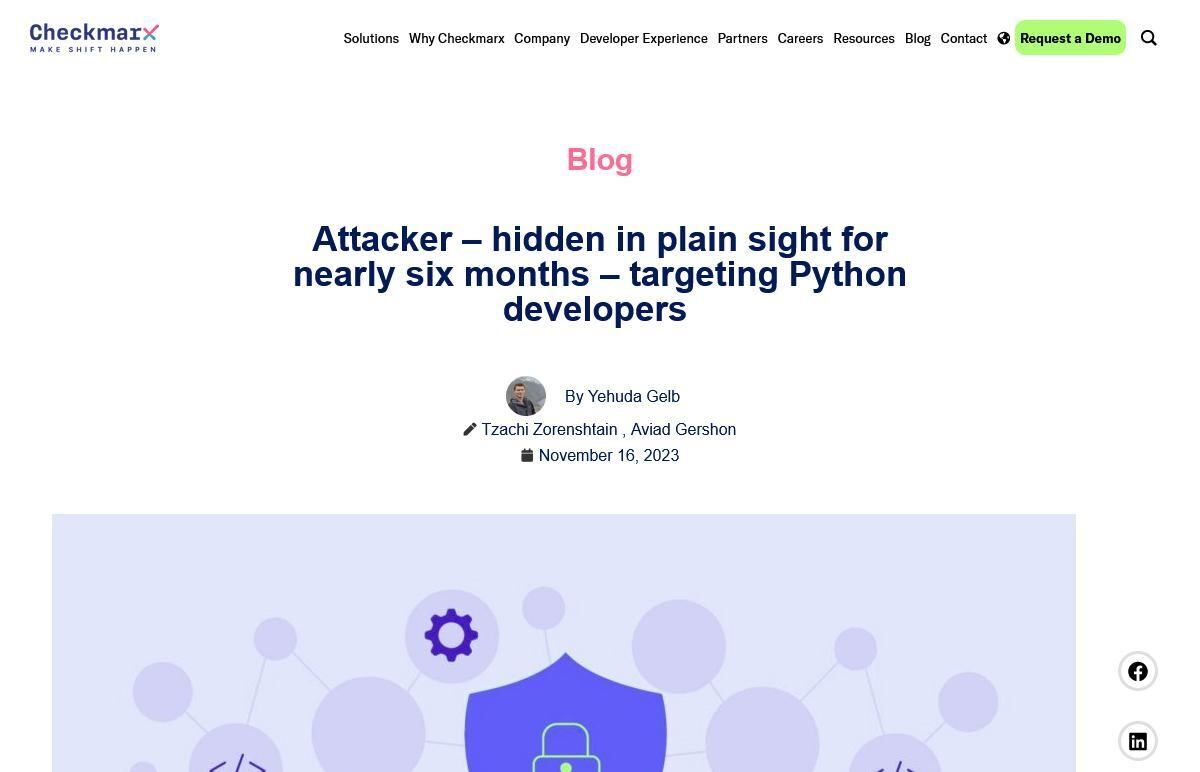 Attacker targeting Python developers