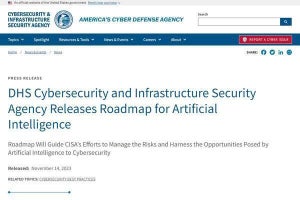 米CISA、サイバーセキュリティにおけるAIに関する初のロードマップ発表