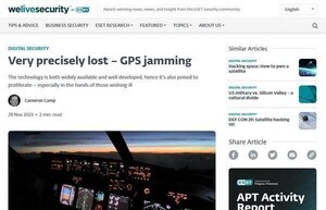 GPSの妨害に注意、航空機の飛行への影響を確認