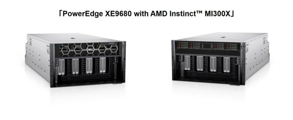 PowerEdge XE9680 with AMD Instinct MI300X