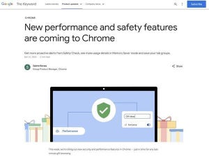 Google Chromeで新しい安全性チェック機能とパフォーマンス制御機能が利用可能に