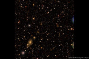 Kavli IPMUが1億光年離れた銀河同士に相関を確認 - 原始揺らぎの影響か？