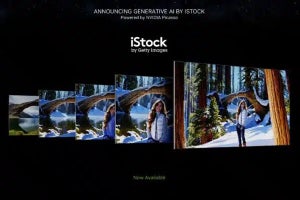 Getty ImagesとNVIDIAが画像生成AIサービス「Generative AI by iStock」