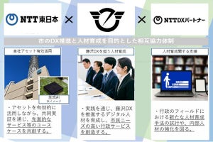 NTT東×藤沢市、「藤沢DX」の推進とデジタル人材育成を目的とする連携協定