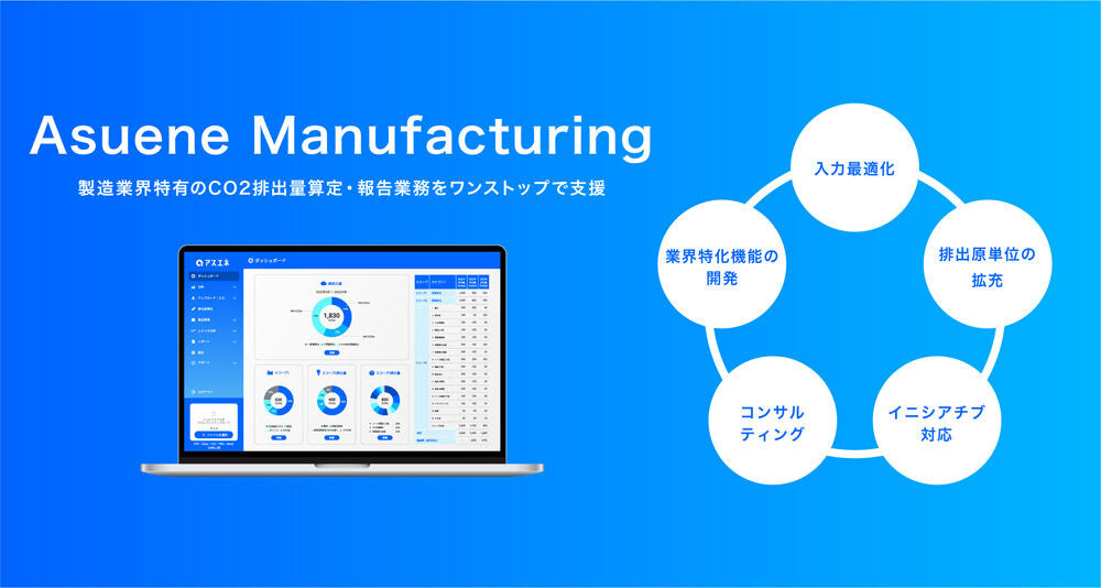 「Asuene Manufacturing(アスエネ マニュファクチャリング)」