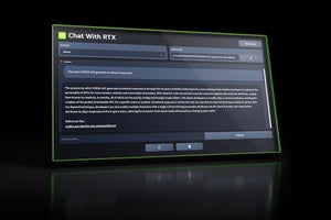 NVIDIA「Chat with RTX」公開、PCローカル環境で生成AIチャットボット