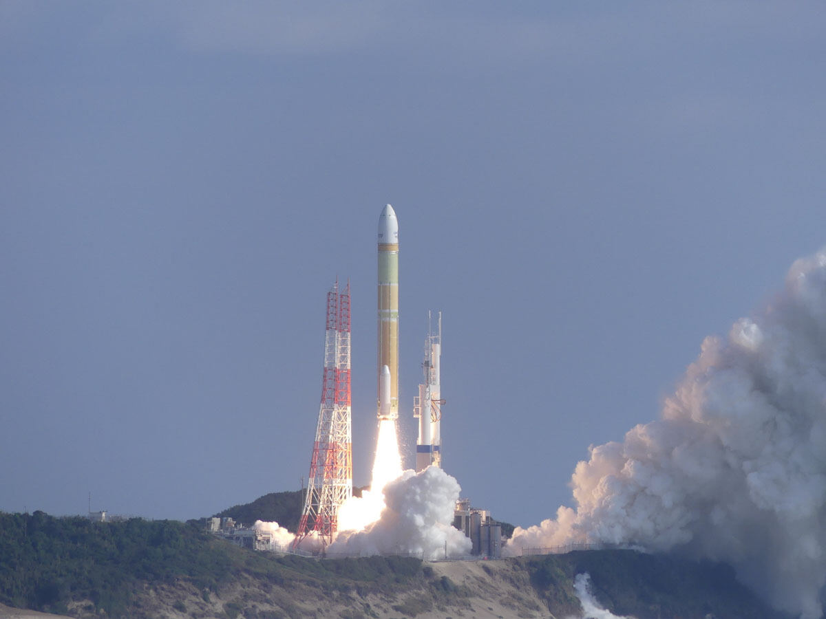H3ロケット試験機2号機の打ち上げ