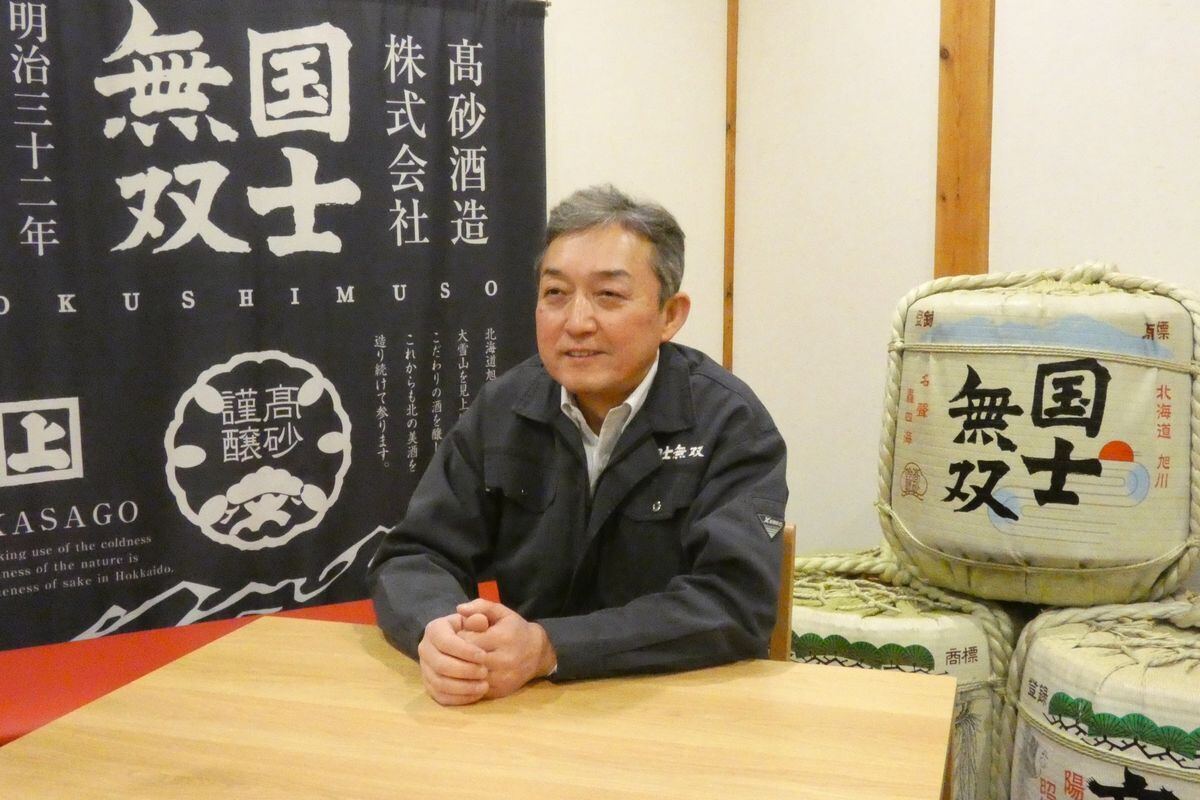 北海道での日本酒造りを語る森本氏