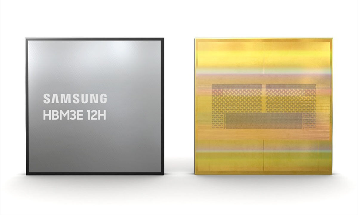 36GB HBM3E DRAM「HBM3E 12H」のイメージ
