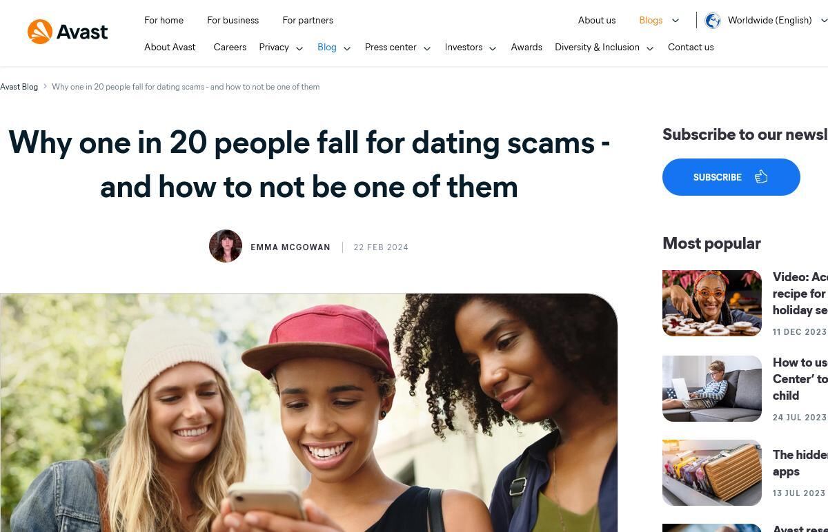 Why one in 20 people fall for dating scams - and how to not be one of them