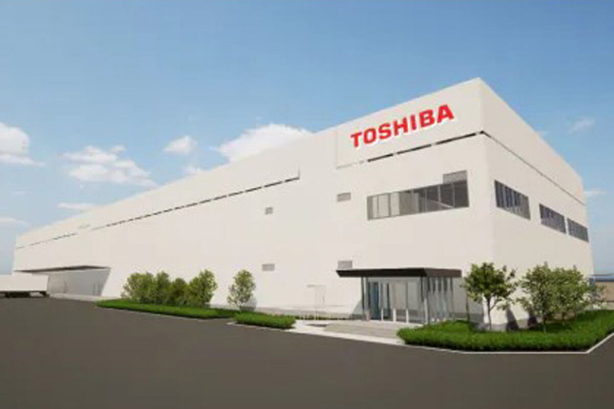 今回新設される車載向けパワー半導体の後工程製造棟の完成イメージ