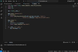 FlaskとDjangoデバッグやJupyterへのPylance分析「Python in Visual Studio Code」