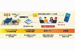 牛の起立困難予防声かけAIサービス「BUJIDAS」提供、NTTテクノクロスら