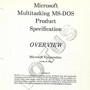 Microsoft、社内に残っていなかったMS-DOS 4.0を各者と協力しオープンソースに