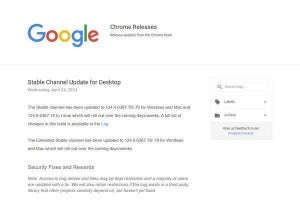 Google Chromeに緊急のセキュリティアップデート、ただちに更新を