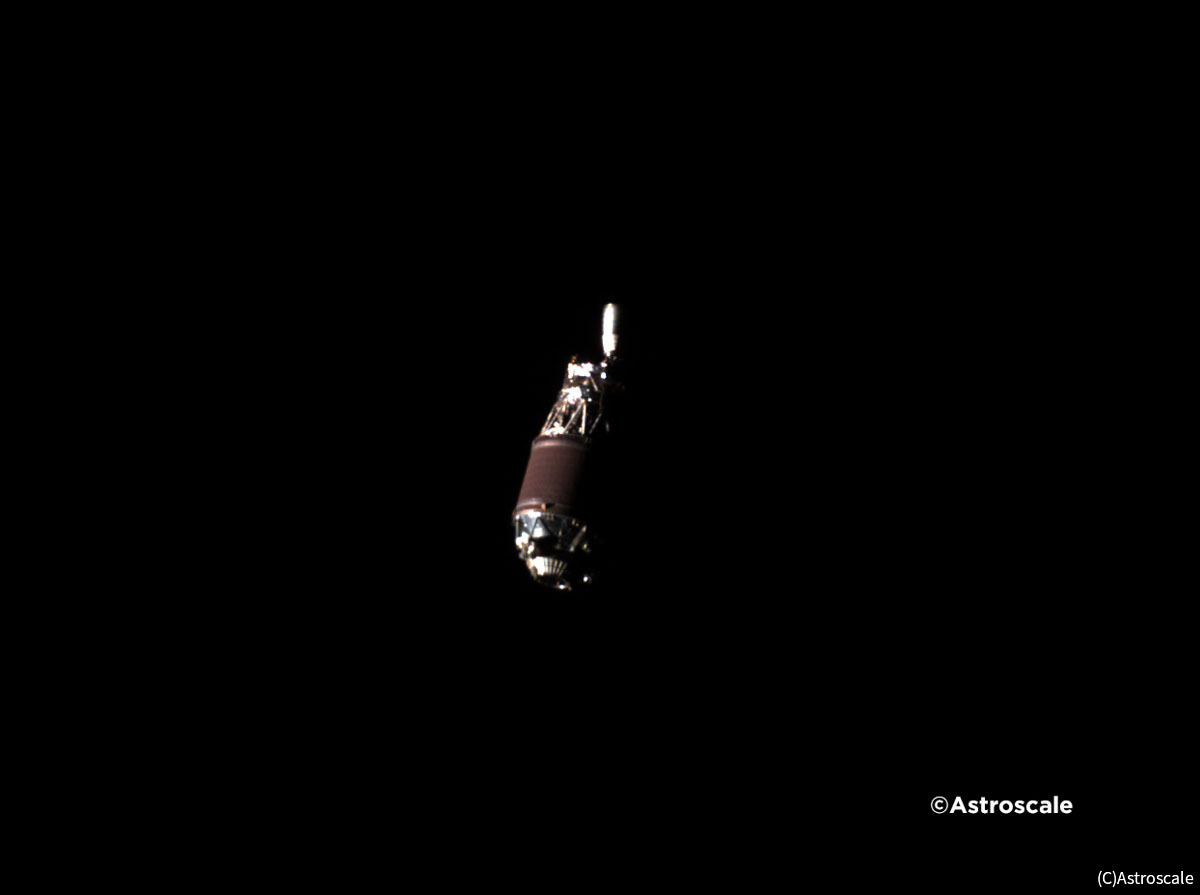 ADRAS-Jが撮影した観測対象のデブリ